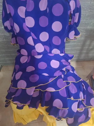 Traje de flamenca con lunares