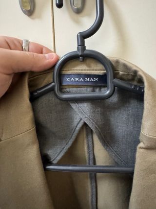 Blazer Zara Uomo Verde Oliva