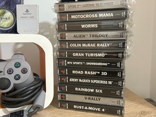 PlayStation 1 PS1 SCPH-7502 + 12 Giochi