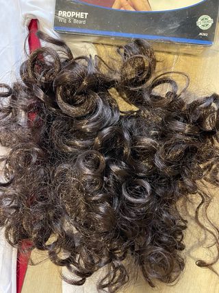 Disfraz Profeta Cruz y Peluca Talla Única