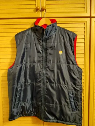 Chaleco FC Barcelona Azul y Rojo