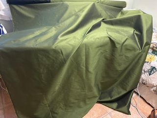 Corte fallera + tela de corpiño verde oliva negro