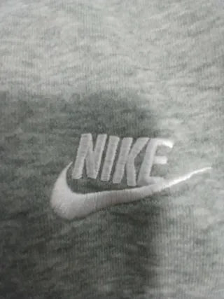 Sudadera Nike Gris con Cremallera