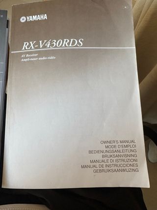 Equipo Sonido Yamaha Home Cinema