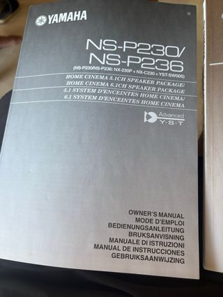 Equipo Sonido Yamaha Home Cinema