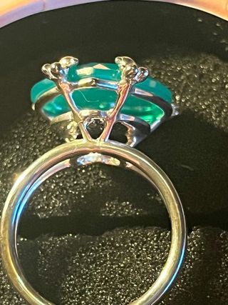 Anillo Tous Corazón Plata y calcedonia. Pills.