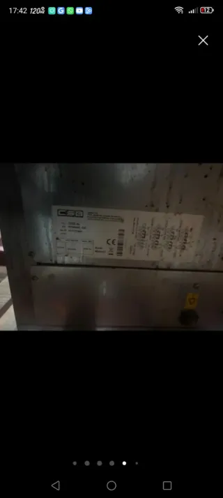 Horno trifásico panadería y cocina