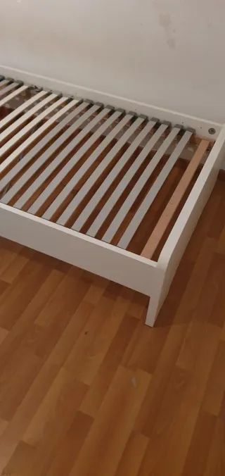 2 x Cama individual con somier