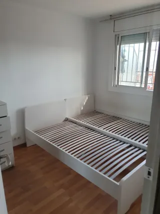 2 x Cama individual con somier