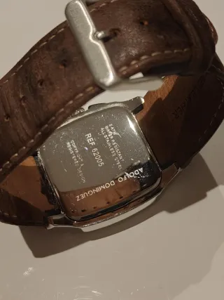 Reloj Adolfo Domínguez Cuadrado Marrón
