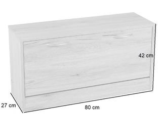 Zapatero bajo horizontal 1 puerta