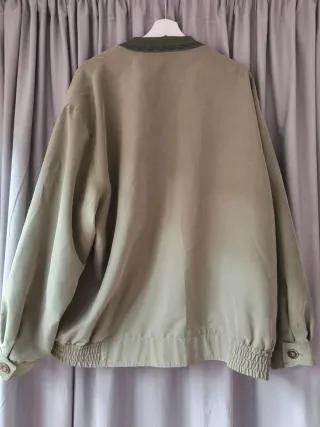 Chaqueta verde claro hombre