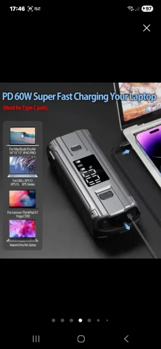 Arrancador Coche/Camión 12V 2000A CXY