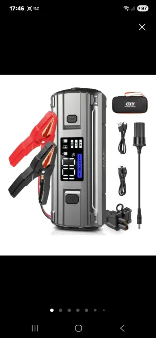 Arrancador Coche/Camión 12V 2000A CXY