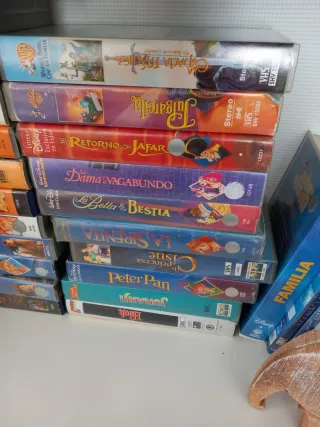 Lote Películas VHS Disney Clásicos