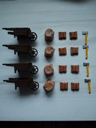 Playmobil Set Leñador