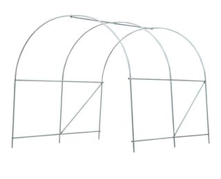 Invernadero Outsunny 250x200x200 cm Blanco