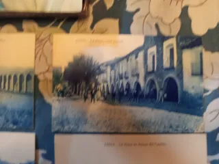 Lote 4 Postales Antiguas Ainsa Huesca