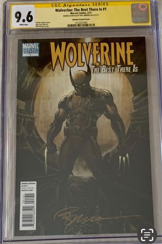 wolverine/1 cgc firmado