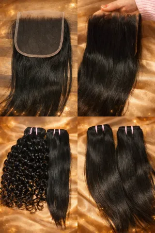 Cabello Humano 100% Virgen elije tipo pelo y largo