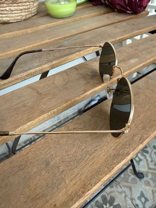 Gafas Ray-Ban Octagonales Doradas