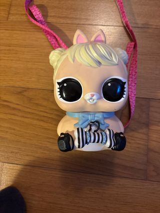 Hucha/bolso mochila niña