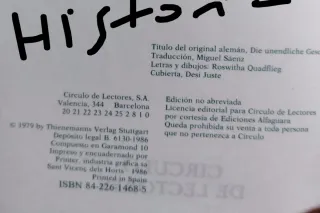 Lote 4 libros clásicos de fantasía años 80