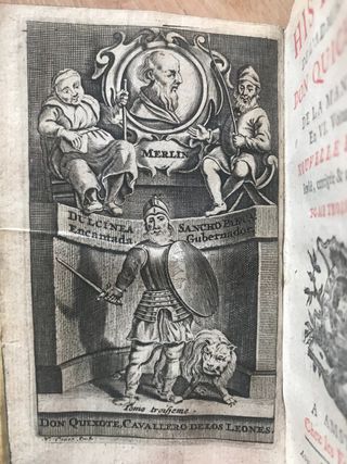 Histoire de Don Quichotte de la Manche 1717