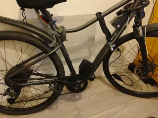 Bicicleta Eléctrica Gris