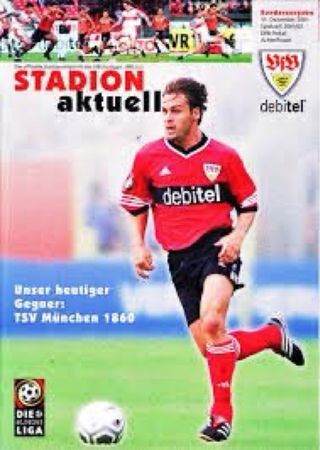 Gran camiseta vintage Stuttgart 2001/02