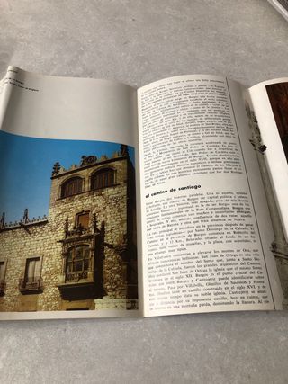 3 Folletos Cornisa Cantabrica Burgos y Santiago