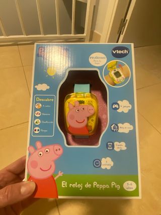 Reloj Peppa Pig Amarillo y Azul