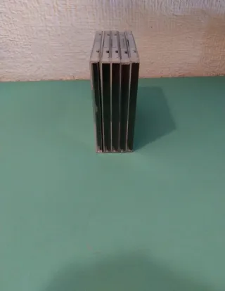 5 Cajas CD Dobles Negras