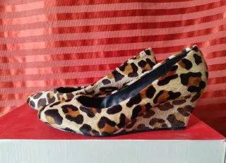 Zapatos tacón cuña, Zara, 40 (ver descripción)