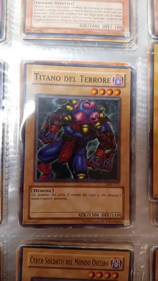 Carte Yu-Gi-Oh! Italiane - Lotto Misto