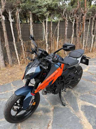 KTM DUKE 125 2024 Carnet A1 Naranja