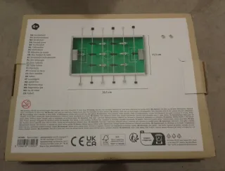 Mini-Futbolín Metálico Nuevo