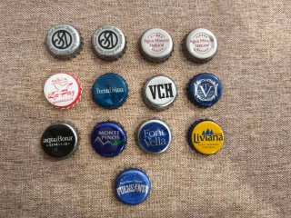 Lote 15 Chapas Agua España