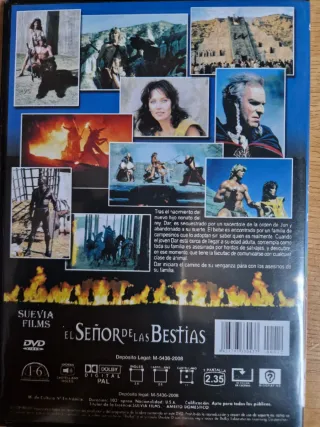 DVD El Señor de las Bestias (Español)