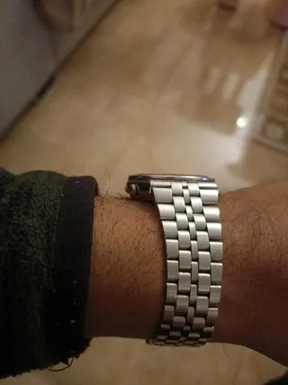 Seiko 7A38 Cronógrafo Plata/Blanco