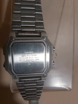 Reloj Casio Solar Plata