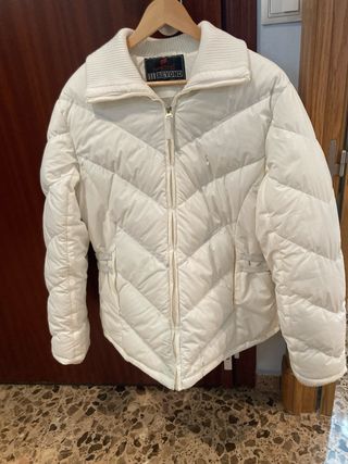 Chaqueta de nieve Beyond blanca mujer
