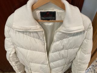 Chaqueta de nieve Beyond blanca mujer