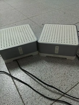 2 Amplificadores Sonos Gris/Blanco