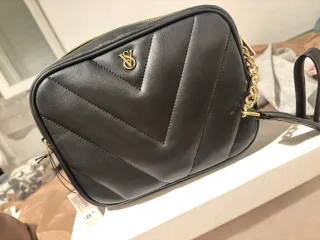 Bandolera Victoria's Secret Negra Nueva