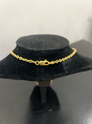 Cadena Oro 18k Eslabones Ovalados