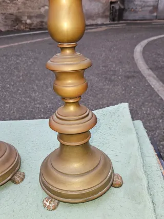 Coppia Candelabri Antichi