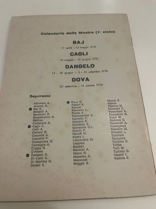 Cataloghi mostra Enrico Baj