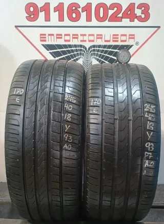 245 40 18 Y PIRELLI RUEDA AL 90% VIDA UTIL