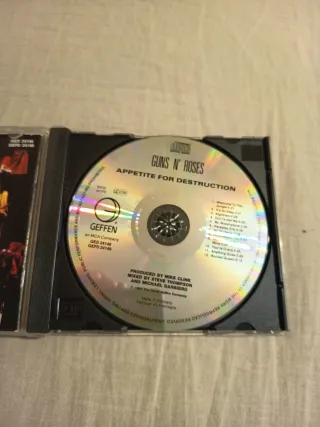 Guns N' Roses Appetite for Destruction CD